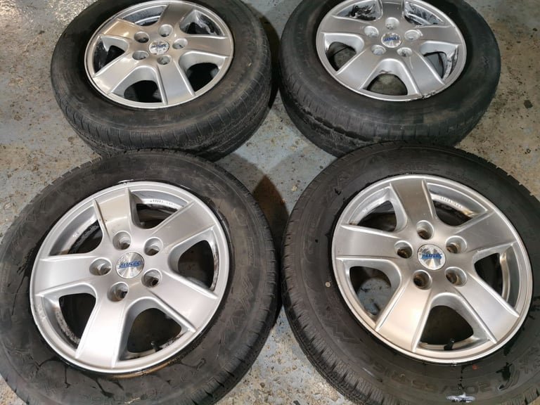 16" ALUTEC ENERGY ALLOY WHEELS MERCEDES VITO / TYRES