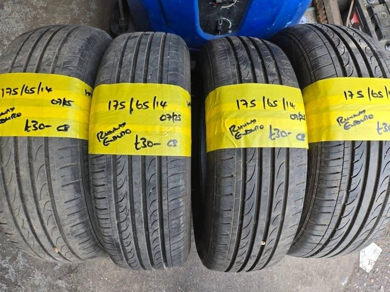 175 / 65 / 14 RUNWAY ENDURO TYRES - FOUR AVAILABLE