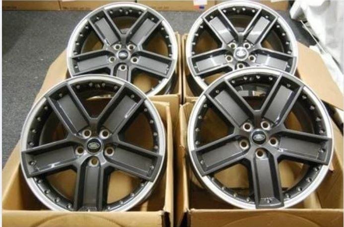 20" GENUINE BORBET SPLIT RIM ALLOY WHEELS - REFURBISHED