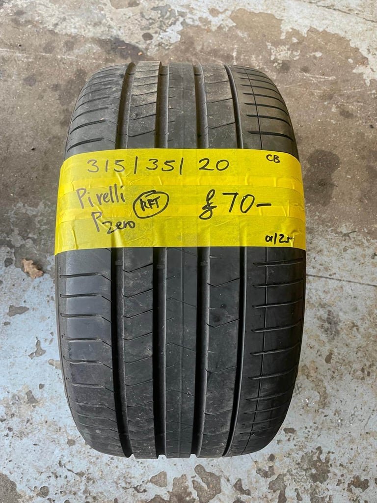 315 / 35 / 20 PIRELLI P ZERO RUN FLAT TYRE - FITTING AVAILABLE