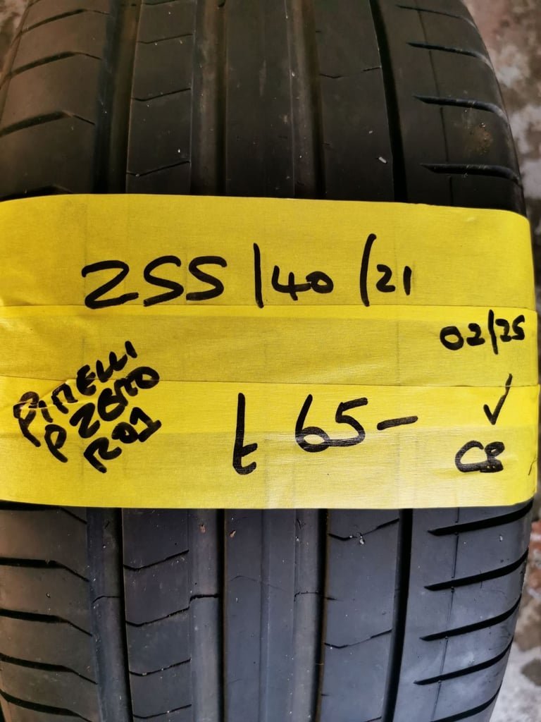 255 / 40 / 21 PIRELLI P ZERO R01 TYRE - FITTING AVAILABLE