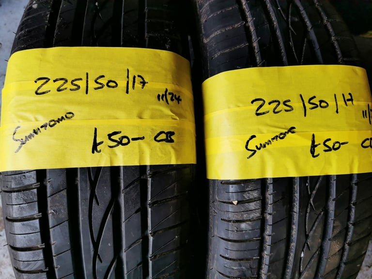 image-585.jpeg 225 / 50 / 17 SUMITOMO BC 100 TYRES - TWO AVAILABLE - Image 1