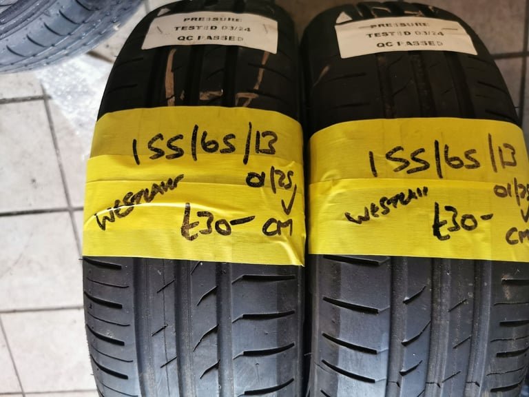 155 / 65 / 13 WESTLAKE TYRES - TWO AVAILABLE