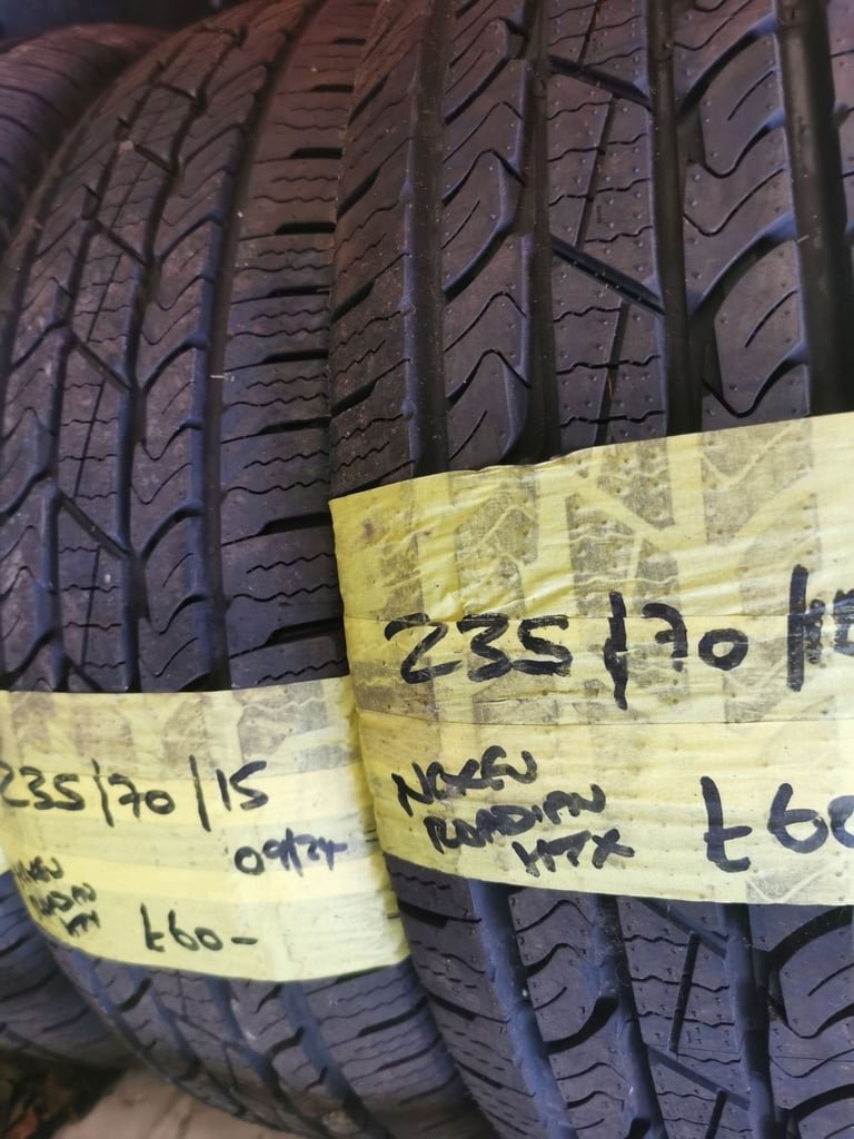 235 / 70 / 15 NEXEN ROADIAN HTX TYRES - TWO AVAILABLE
