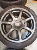 17" GENUINE BOLA B7 ALLOY WHEELS / TYRES -  GUNMETAL FINISH  - 5 X 100 FITMENT - Image 4