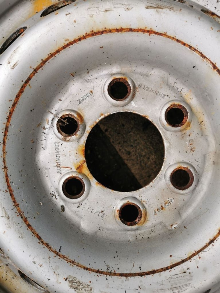 image-63.jpeg 16" MERCEDES SPRINTER / VOLKSWAGEN CRAFTER STEEL WHEELS / TYRES - Image 1