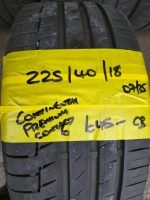 225 / 40 / 18 CONTINNETAL PREMIUM CONTACT 6 TYRE - FITTING AVAILABLE