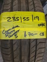 235 / 55 / 19 CONTINENTAL SPORT CONTACT 5 TYRE - FITTING AVAILABLE