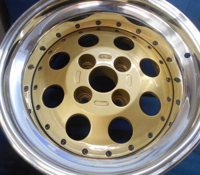 15″ GENUINE DIMMA PHASE 1 PEUGEOT 205 SPLIT RIM ALLOY WHEELS