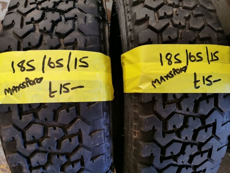 185 / 65 / 15 MAXSPORT GRAVEL TYRES - TWO AVAILABLE