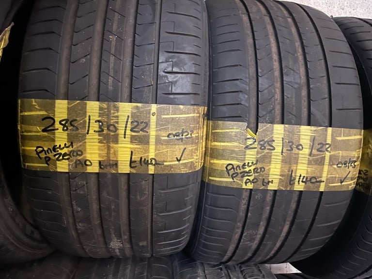 285 / 30 / 22 PIRELLI P ZERO AO TYRES - TWO AVAILABLE