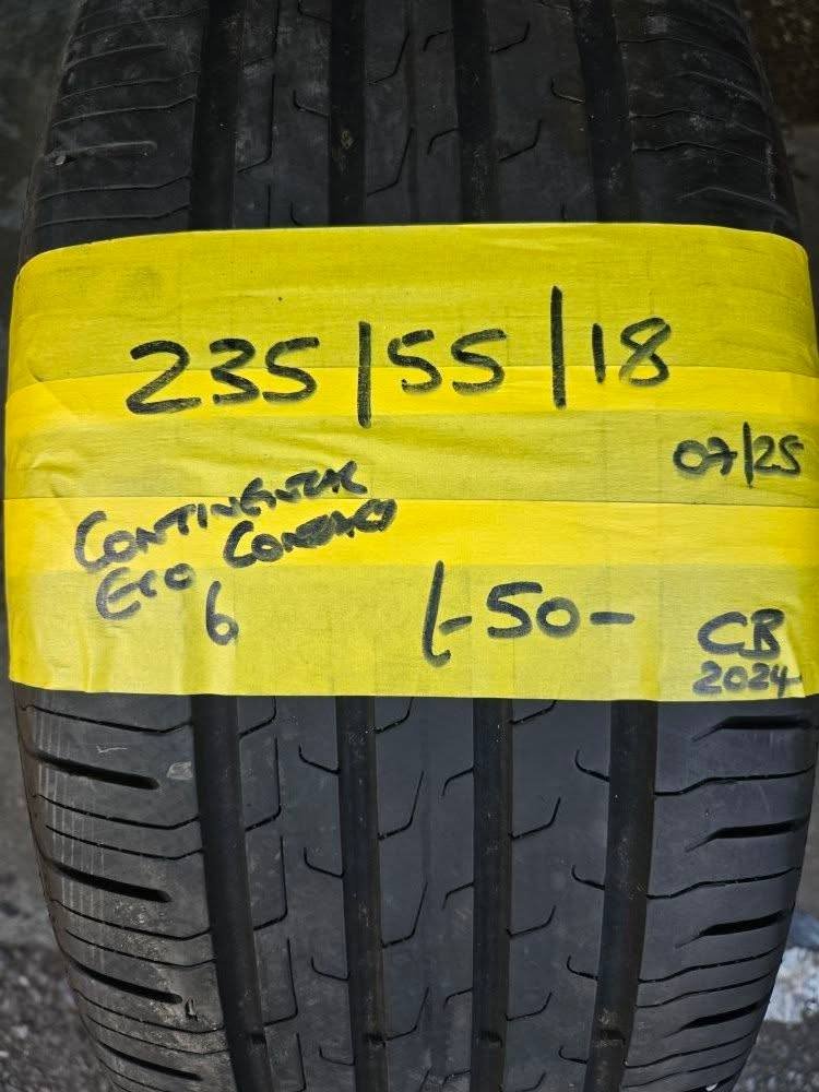 235 / 55 / 18 CONTINENTAL ECO CONTACT 6 TYRE - FITTING AVAILABLE