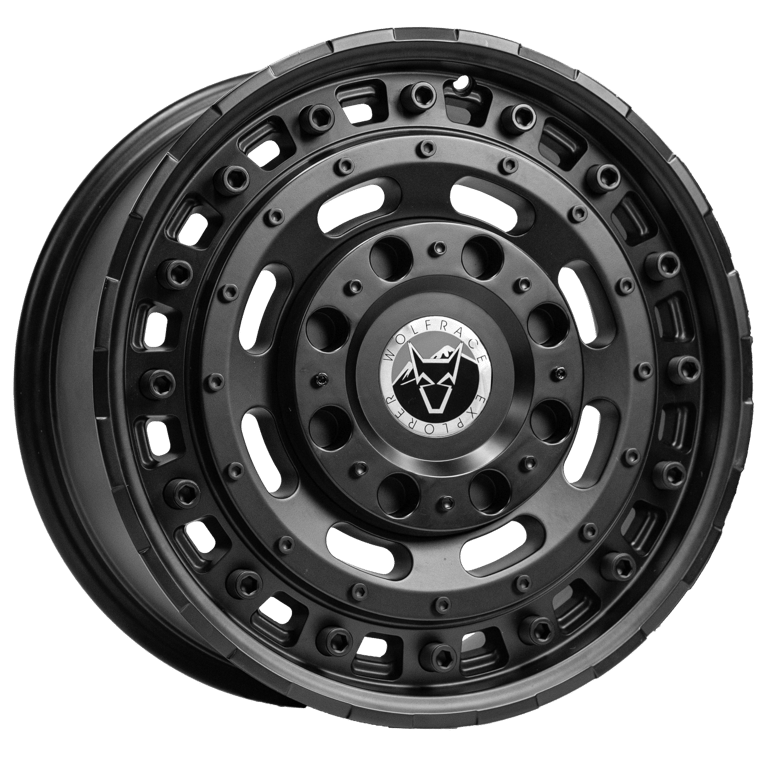 18" WOLFRACE EXPLORER ALLOY WHEELS / NEW TYRES - 5 X 108 FITMENT - FORD TRANSIT CONNECT