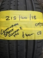 215 / 40 / 18  CONTINENTAL SPORT CONTACT 2  MO  TYRE - MERCEDES FITMENT