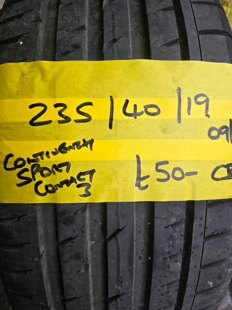235 40 19 continental 3 235 / 40 / 19 GOODYEAR EAGLE F1 ASSYMETRIC 2 TYRE - Image 1