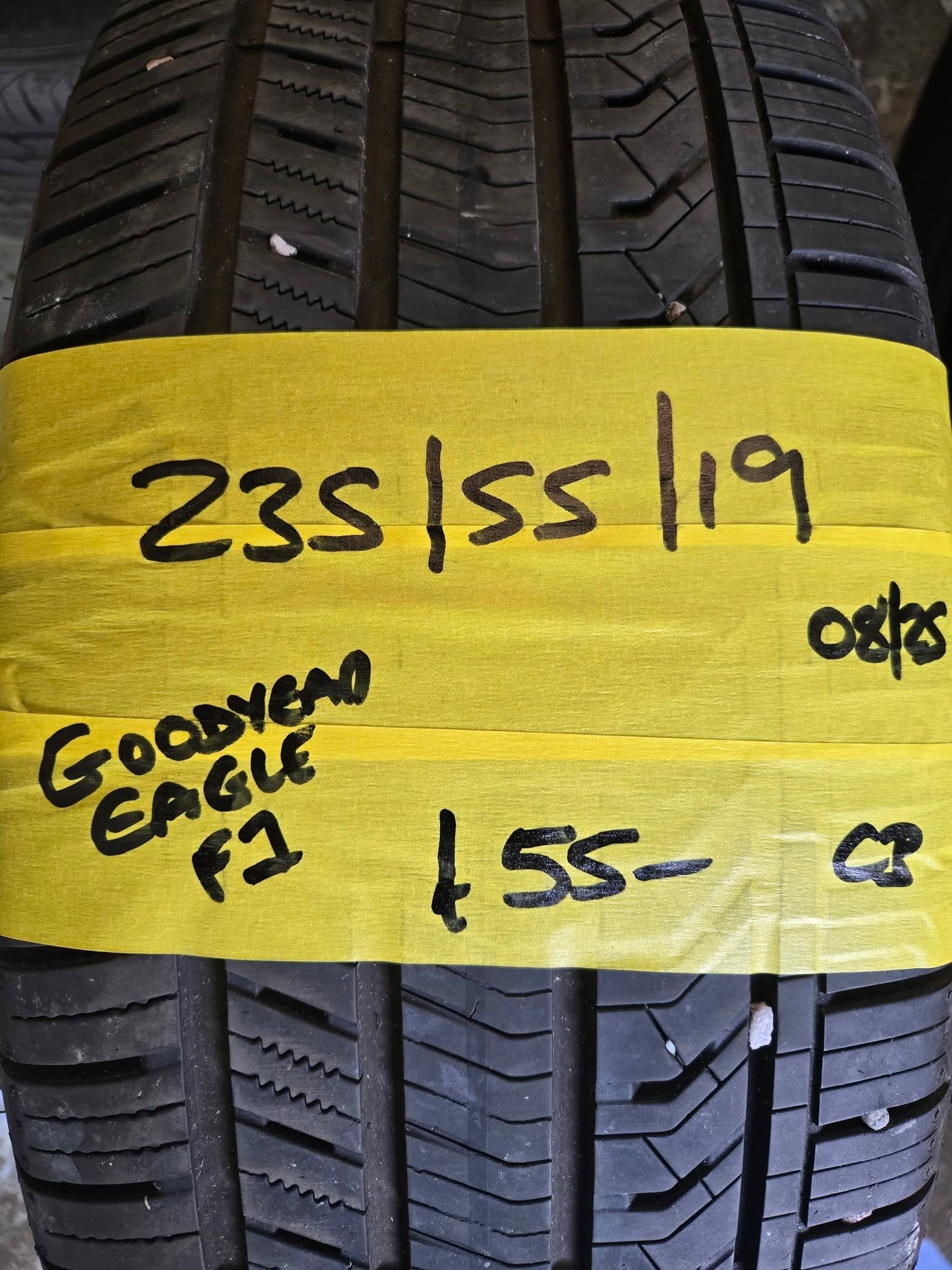 235 55 19 goodyear eagle f1 235 / 55 / 19 GOODYEAR EAGLE F1 TYRE - Image 1