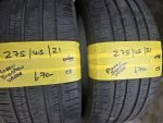 275 / 45 / 21  PIRELLI SCORPION VERDE TYRES  - TWO AVAILABLE
