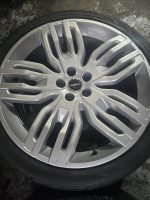 23" GENUINE OVERFINCH OSPREY II WHEELS / TYRES - RANGE ROVER / LAND ROVER - Image 6