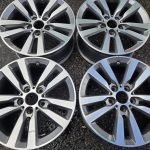 17" GENUINE BMW STYLE 655 ALLOY WHEELS  - FERRIC GREY / DIAMOND CUT FINISH - FOUR AVAILABLE