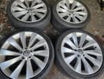 18" GENUINE VOLKSWAGEN INTERLAGOS SCIROCCO ALLOY WHEELS / TYRES