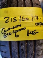 215 / 65 / 17 CONTINENTAL ECO CONTACT 6 TYRE