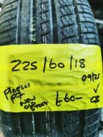 225 / 60 / 18  PIRELLI P7  NEW - OLD STOCK