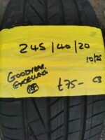 245 / 40 / 20  GOODYEAR EXCELLENCE  RUN FLAT TYRE