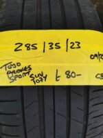 285 / 35 / 23  TOYO PROXES SPORT SUV TYRE  107Y