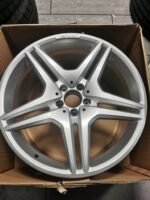 20" MERCEDES AMG S CLASS ALLOY WHEEL FULLY REFURBISHED 9.5 X 20" - A2214016302