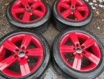 17" AUDI TT WHEELS / TYRES 5 X 112 FITMENT - RED TY-RED