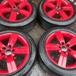 17" AUDI TT WHEELS / TYRES 5 X 112 FITMENT - RED TY-RED