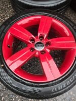 17" AUDI TT WHEELS / TYRES 5 X 112 FITMENT - RED TY-RED - Image 4