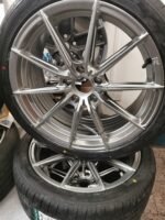 18" NEW KE FLOW FORMED LIGHTWEIGHT ALLOY WHEELS / NEW TYRES - 5 X 114.3 FITMENT - STAGGERED SET - Image 2