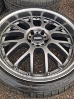 20" GENUINE ASA REVOLUTION DEEP DISH BMW STAGGERED ALLOY WHEELS / TYRES - Image 5