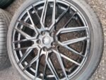 19" FOX RACING BMA S1 ALLOY WHEELS / TYRES -  GLOSS BLACK - AUDI / VOLKSWAGEN FITMENT - Image 3
