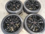 17" GENUINE MINI JOHN COOPER WORKS ALLOY WHEELS - GLOSS BLACK