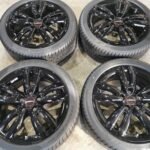 17" GENUINE MINI JOHN COOPER WORKS ALLOY WHEELS - GLOSS BLACK