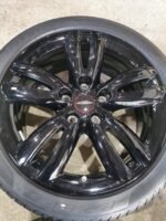 17" GENUINE MINI JOHN COOPER WORKS ALLOY WHEELS - GLOSS BLACK - Image 4