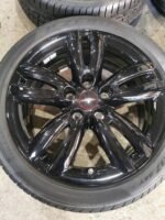 17" GENUINE MINI JOHN COOPER WORKS ALLOY WHEELS - GLOSS BLACK - Image 5