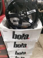 19" NEW BOLA B1 ALLOY WHEELS -  5 X 108 FITMENT - FORD FOCUS RS FITMENT - Image 4