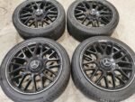 18" MERCEDES  C63 STYLE ALLOY WHEELS / TYRES