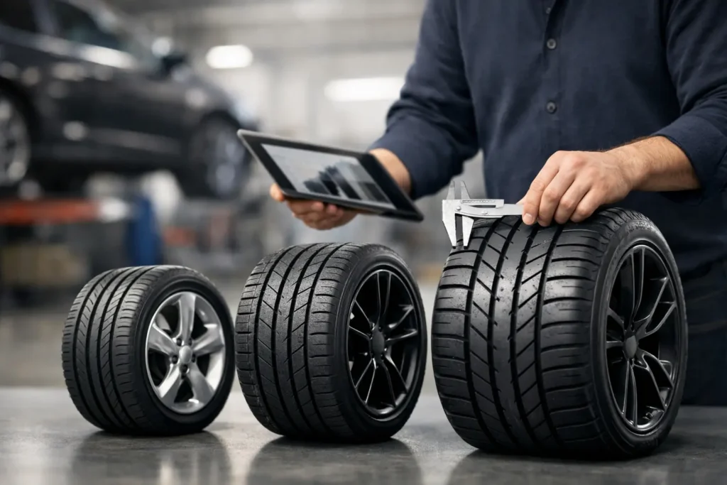 How to Choose Tyre Size Without Guesswork