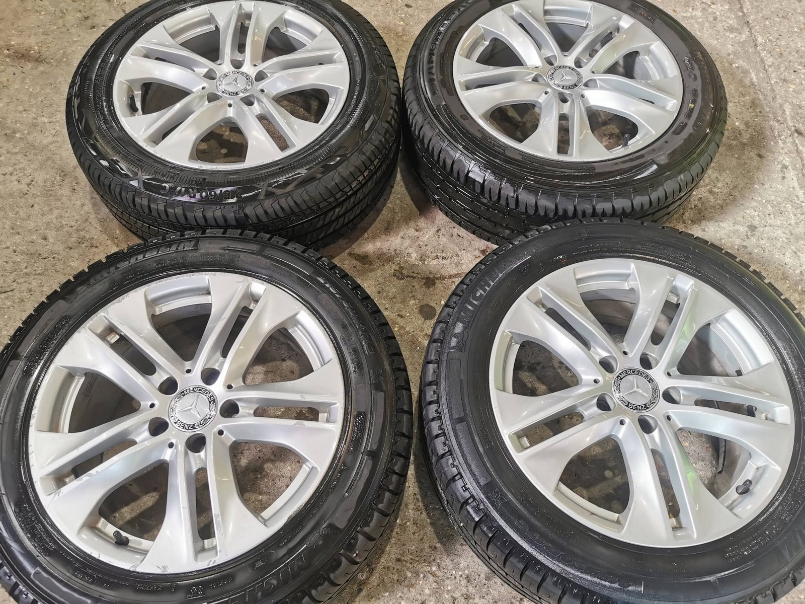 1-11.jpg 17" MERCEDES VITO ALLOY WHEELS / TYRES - 5 X 112 FITMENT - Image 1