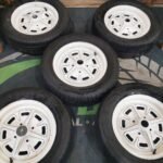 13" ROSTYLE WHEELS / TYRES -  SET OF 5  - 4 X100 FITMENT