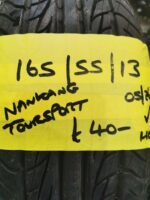 165 / 55 / 13 NANKANG TOURSPORT TYRE - Image 2