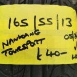 165 / 55 / 13 NANKANG TOURSPORT TYRE