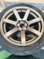 17" HUNTER ALLOY WHEELS / TYRES 5 X 114.3 FITMENT - NISSAN SKYLINE - Image 4