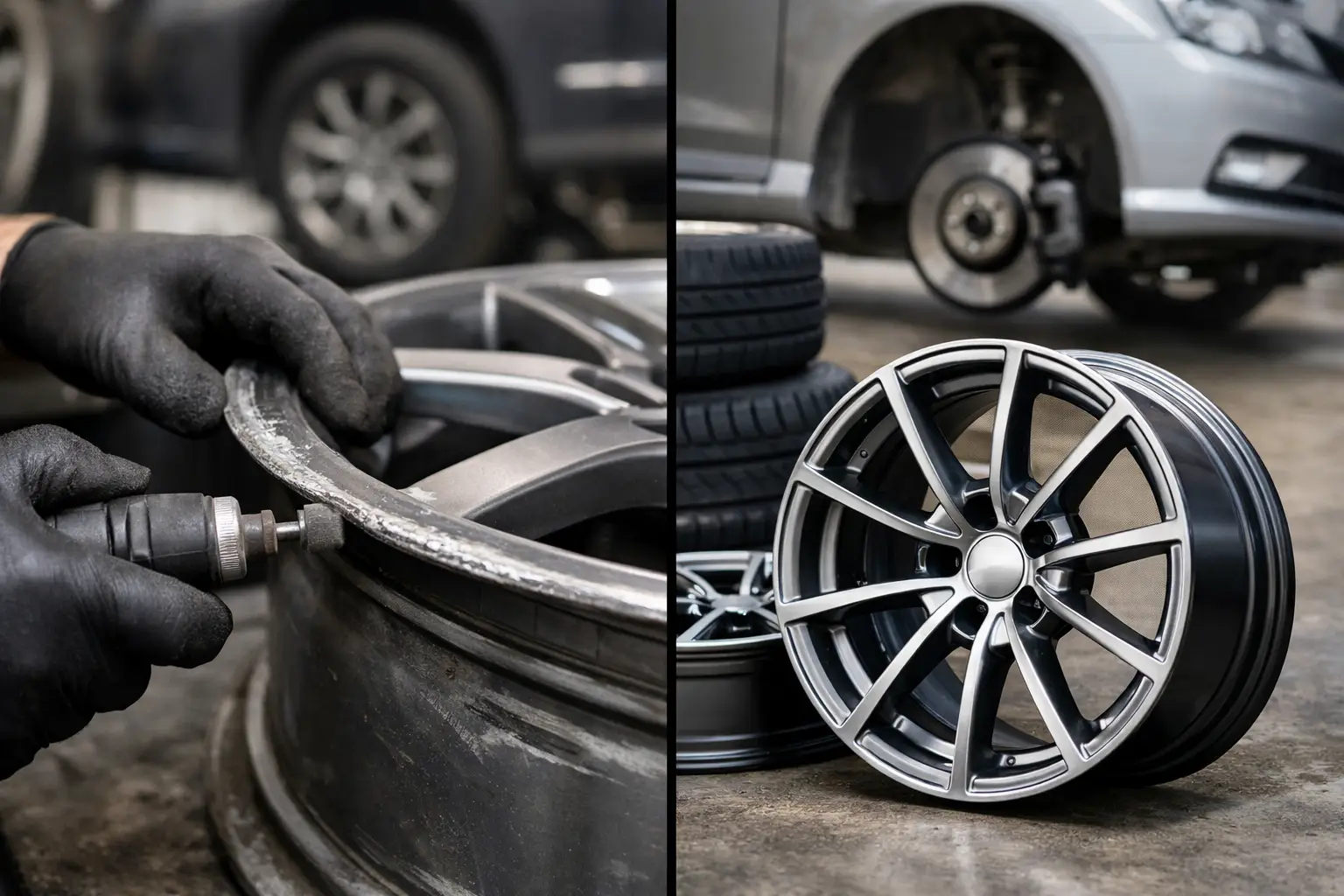 Alloy Wheel Repair Versus Replacement Explained