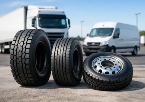 Commercial Tyre Sizes Explained for UK Fleets