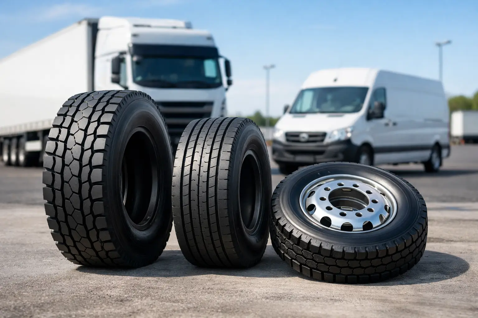 Commercial Tyre Sizes Explained for UK Fleets